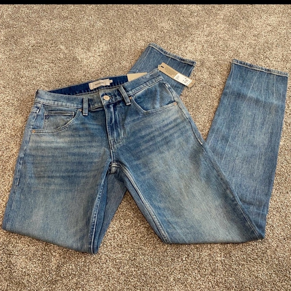 NWT Men’s Hudson Blake Slim Straight Jeans - Light Blue size 29